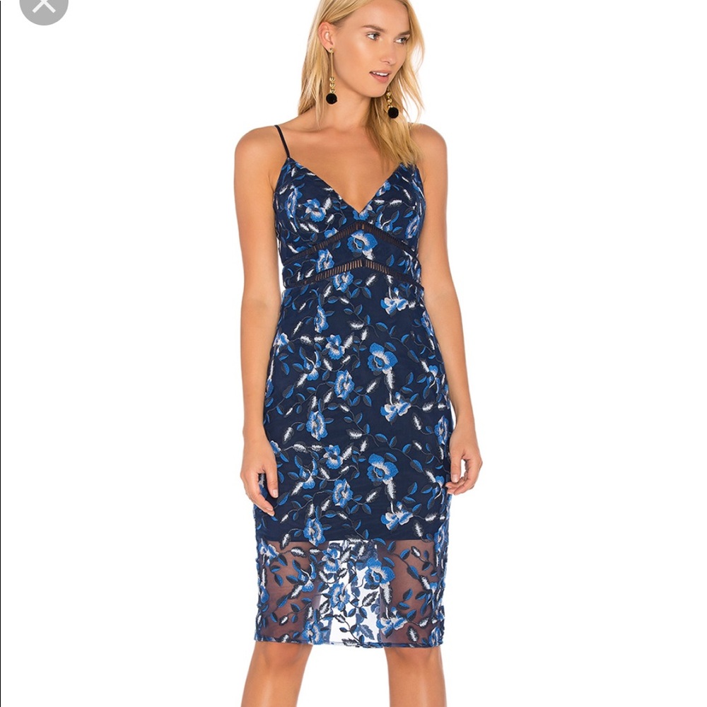Bardot Sapphire Midi Dress